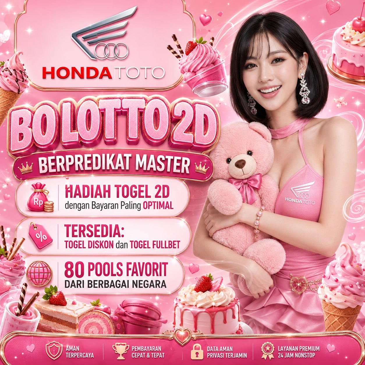 Hondatoto 𖡆 Master Bo Lotto Profit Togel 2D Bayaran Optimal